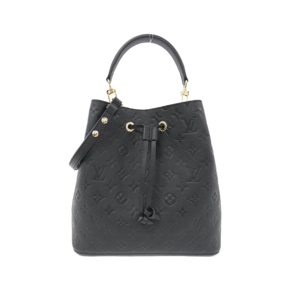 Louis Vuitton Monogram Empreinte Neo Noe Shoulder Bag Black